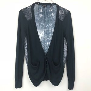 Ted Baker | Buttun Up Printed Cardigan (Size 2)